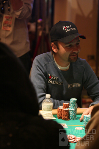 Daniel Negreanu on Day 5 of the WPT Doyle Brunson Five Diamond World Poker Classic