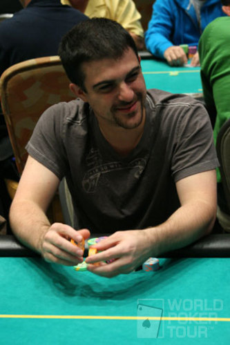 John D'Agostino 2  Day 1 Borgata Poker Open