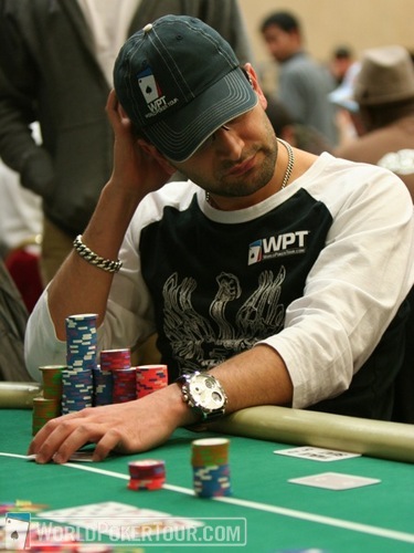Antonio Esfandiari on Day 3 of the WPT L.A. Poker Classic