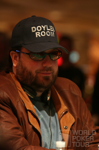 Todd Brunson on Day 5 of the WPT Doyle Brunson Five Diamond World Poker Classic