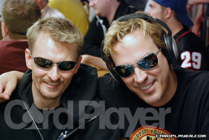 Michael Binger and Phil Laak