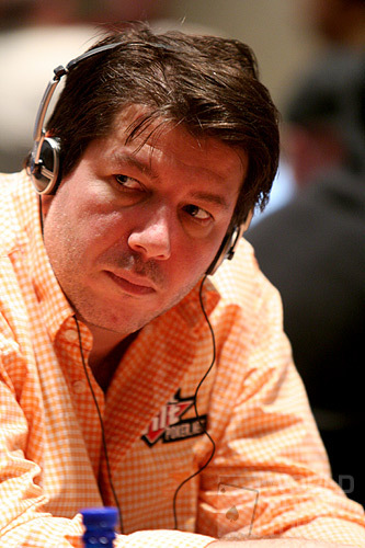 David Benyamine on Day 1b of the 2007 Foxwoods World Poker Finals