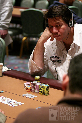 David Benyamine on Day 2 of the WPT Foxwoods World Poker Finals