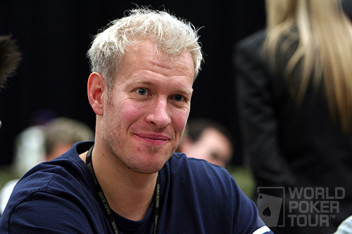 Greg "FBT" Mueller on Day 1c of the WPT North American Poker Championship at the Fallsview Casino