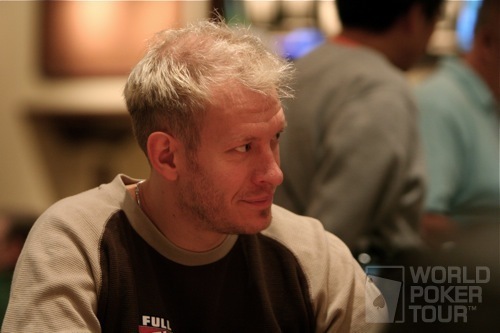 Greg "FBT" Mueller on Day 2 of the WPT Doyle Brunson Five Diamond World Poker Classic
