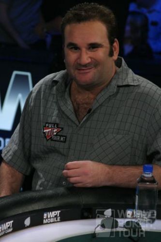 Mike Matusow at the Final Table of the Borgata Poker Open