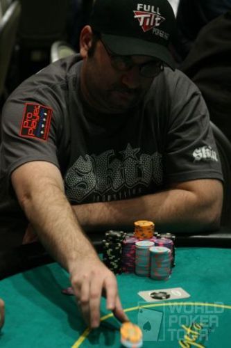 Mike Matusow on Day 3 of the Borgata Poker Open