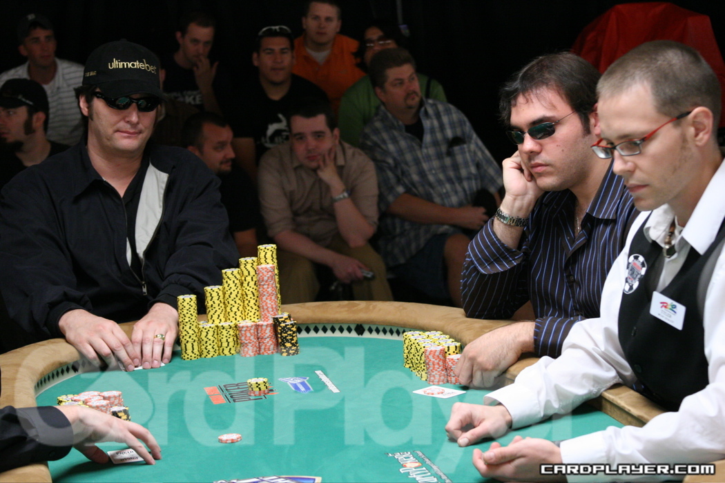 Phil Hellmuth and Daryn Firicano