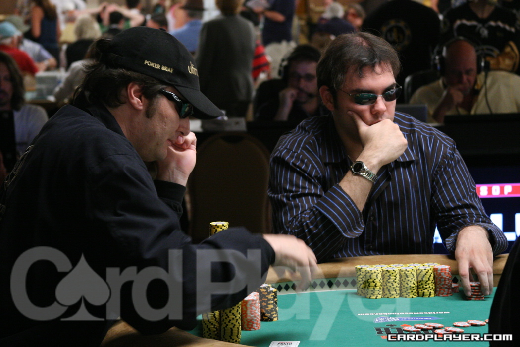 Phil Hellmuth and Daryn Firicano