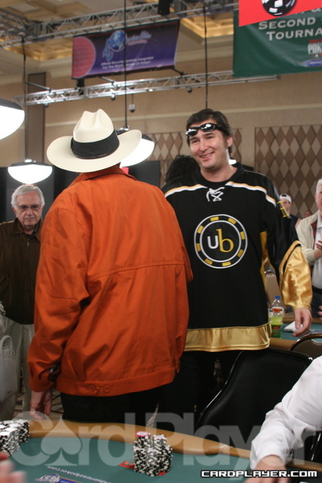 Doyle Brunson and Phil Hellmuth