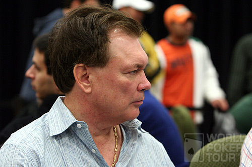 Ted Lawson on Day 2 of the WPT North American Poker Championship at the Fallsview Casino