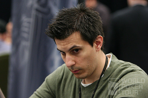 Haralabos Voulgaris on Day 1b of the WPT North American Poker Championship at the Fallsview Casino