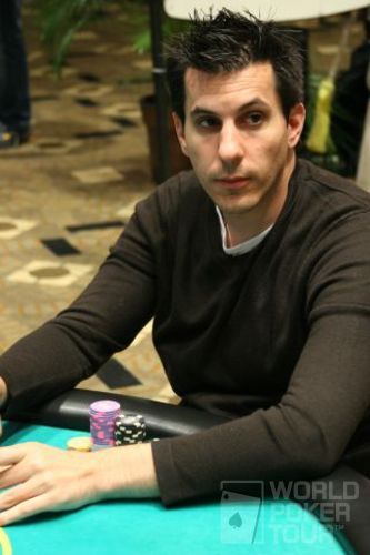 Haralabos Voulgaris on Day 2 of the Borgata Poker Open