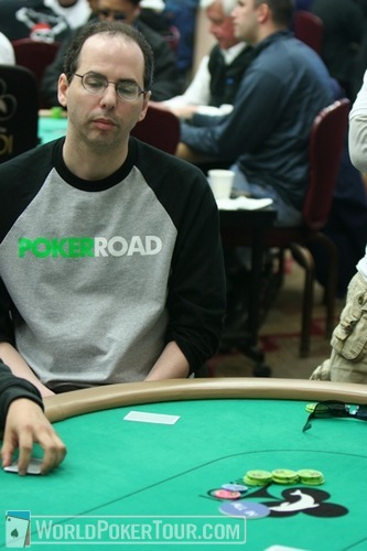Allen Kessler is all in (and survives) early on Day 1a of the WPT Bay 101 Shooting Star Tournament