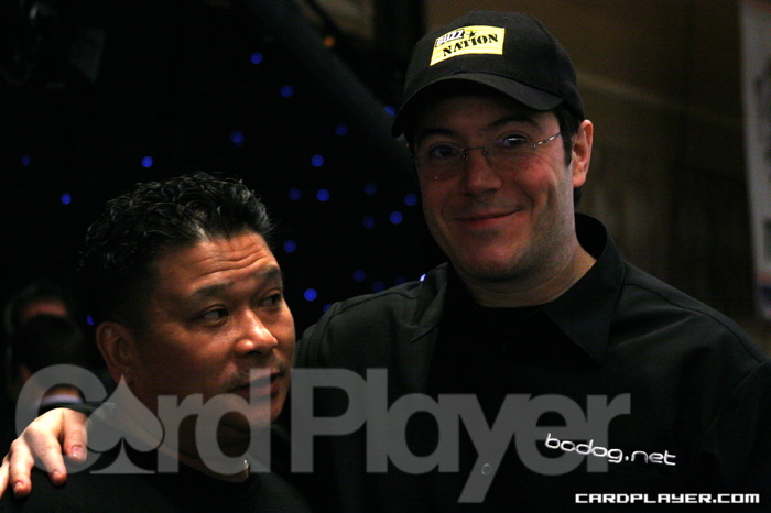 Johnny Chan and Jamie Gold