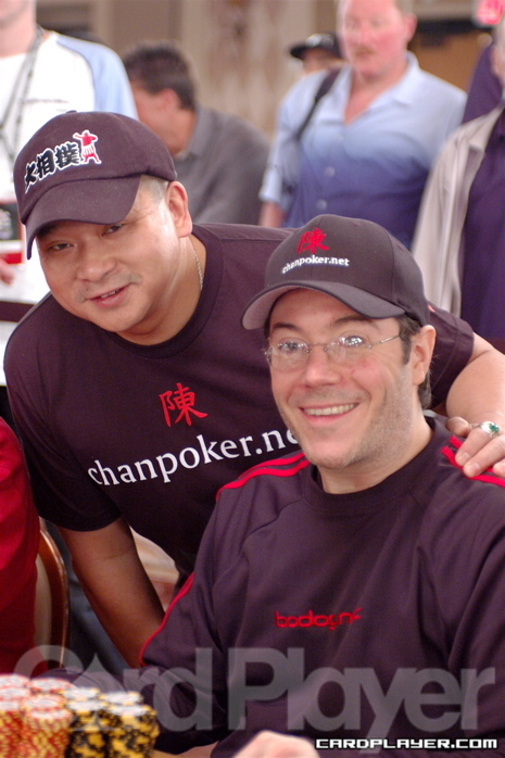 Johnny Chan and Jamie Gold