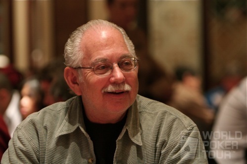 Lyle Berman on Day 2 of the WPT Doyle Brunson Five Diamond World Poker Classic