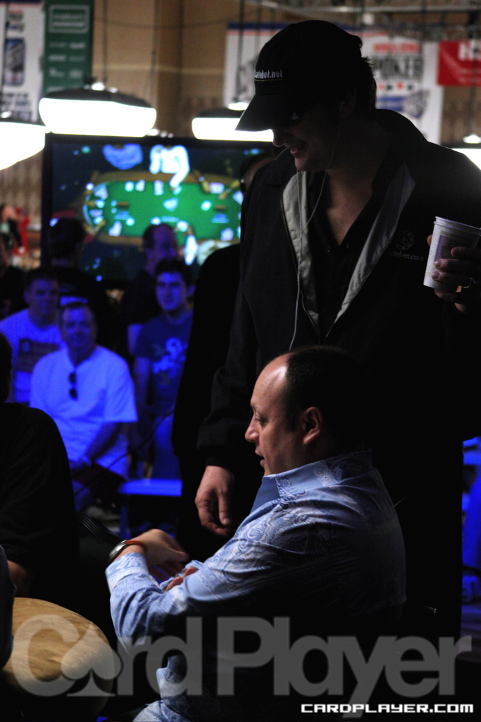 Phil Hellmuth Visits Jeffrey Lisandro