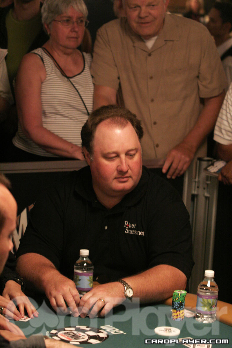 Greg Raymer WSOP Day One