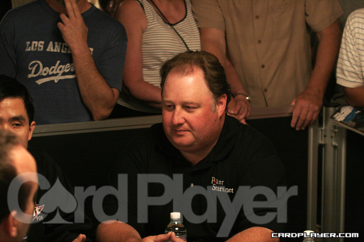 Greg Raymer WSOP Day One