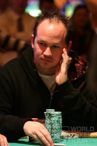 John Monnette on Day 5 of the WPT Doyle Brunson Five Diamond World Poker Classic