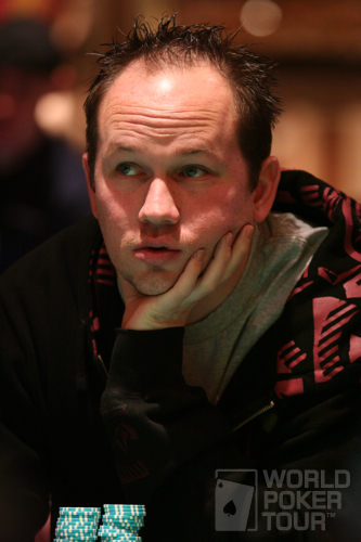 John Monnette on Day 4 of the WPT Doyle Brunson Five Diamond Poker Classic