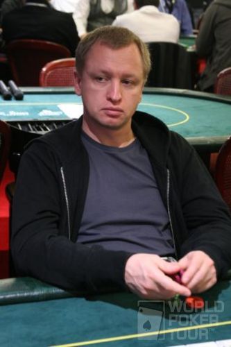 Alex Kravchenko on Day 1 of the WPT Spanish Championship