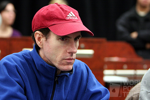 James Van Alstyne on Day 1c of the WPT North American Poker Championship at the Fallsview Casino