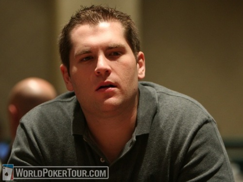 Bart Hanson on Day 1 of the WPT Foxwoods Poker Classic