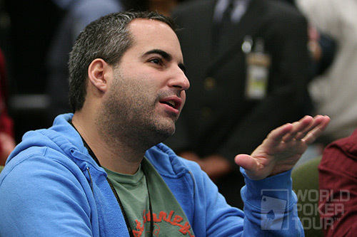 Matt Glantz on Day 1c of the WPT North American Poker Championship at the Fallsview Casino