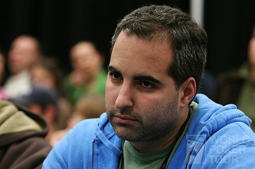 Matt Glantz on Day 1c of the WPT North American Poker Championship at the Fallsview Casino
