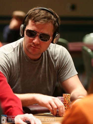 Eugene Katchalov on Day 2 of the WPT Foxwoods Poker Classic