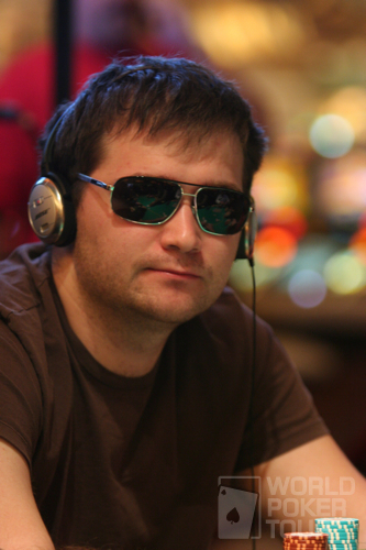 Eugene Katchalov on Day 4 of the WPT Doyle Brunson Five Diamond Poker Classic