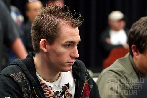 Justin Bonomo on Day 1b of the WPT North American Poker Championship at the Fallsview Casino