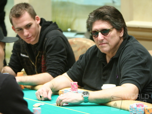 Gordon Wilcox on Day 4 of the Borgata Poker Classic