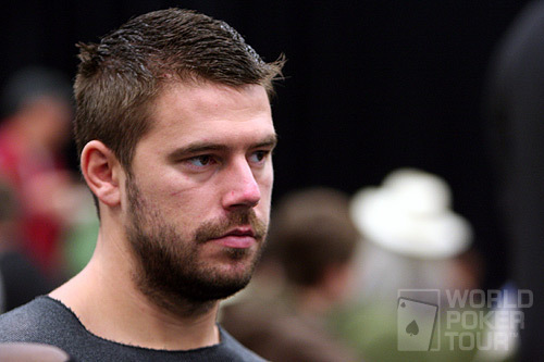 Nenad Medic on Day 1b of the WPT North American Poker Championship at the Fallsview Casino