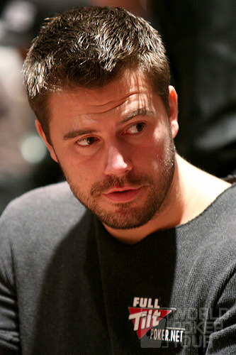 Defending champion Nenad Medic on Day 1b of the 2007 Foxwoods World Poker Finals