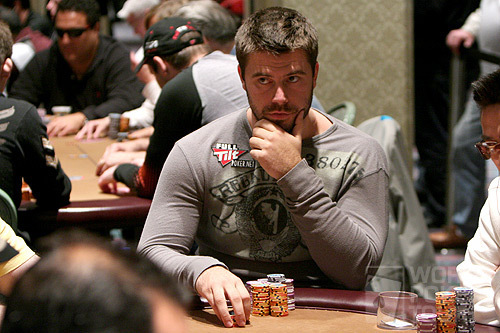 Defending Foxwoods champion Nenad Medic on Day 3 of the WPT Foxwoods World Poker Finals