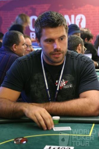 Nenad Medic on Day 1B of the WPT Spanish Championship