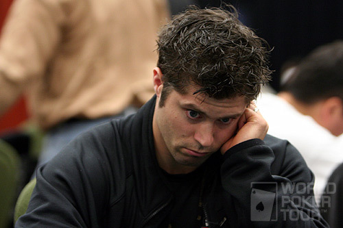 Scott Clements on Day 1c of the WPT North American Poker Championship at the Fallsview Casino
