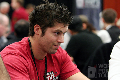 Scott Clements on Day 2 of the WPT North American Poker Championship at the Fallsview Casino