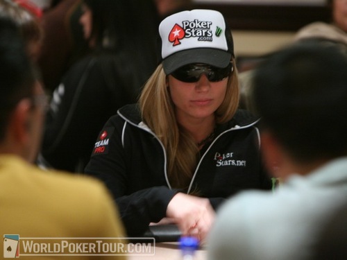 Vanessa Rousso on Day 1b of the WPT World Championship