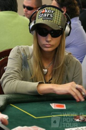 Vanessa Rousso on Day 1 of the WPT Spanish Championship
