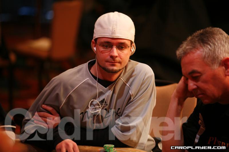 Early Chip Leader Kevin Saul