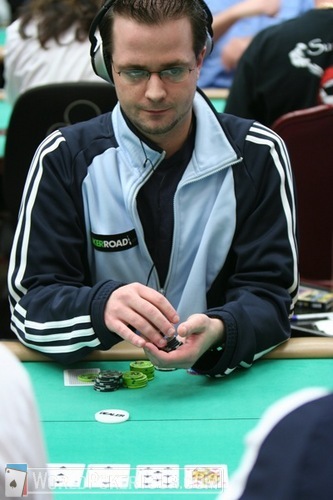 Kevin Saul on Day 1a of the WPT Bay 101 Shooting Star Tournament