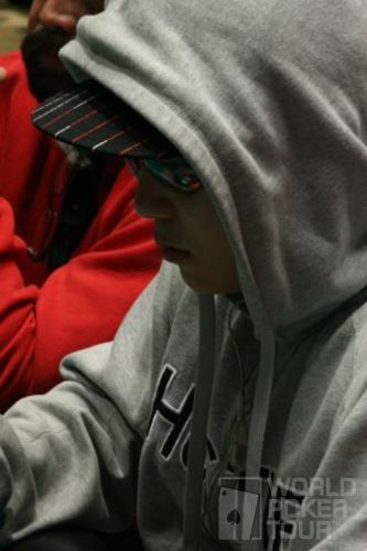 Steve Sung on Day 2 of the Borgata Poker Open