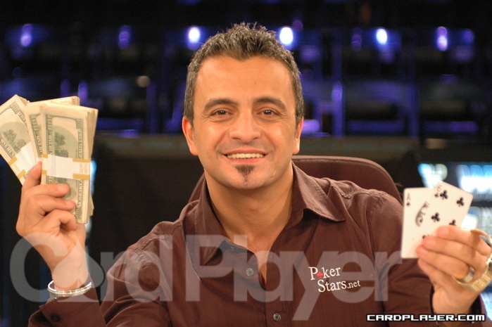 Winner Joe Hachem at the 2006 DBNAPC