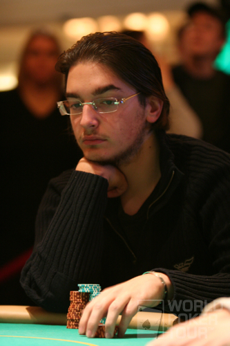 Mikael Thuritz on Day 4 of the WPT Doyle Brunson Five Diamond Poker Classic