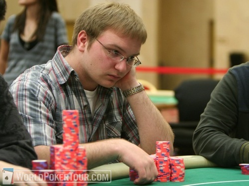Mike Watson on Day 4 of the WPT L.A. Poker Classic