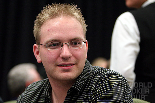 Mike "SirWatts" Watson on Day 2 of the WPT North American Poker Championship at the Fallsview Casino